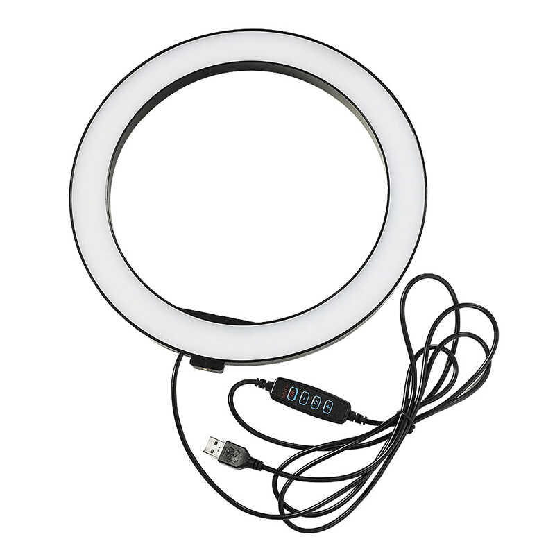 Zore M-26 Işıklı Telefon Tutucu Ring Light - 7