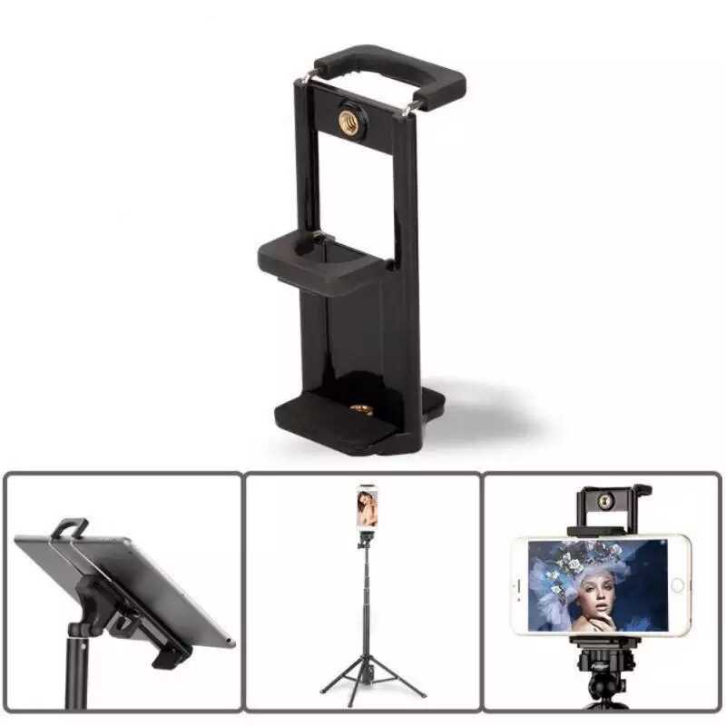 Zore M-05 Tripod Başlığı Telefon Tablet Tutucu - 2