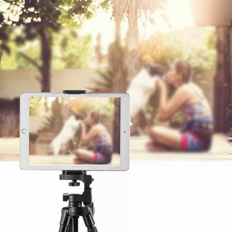 Zore M-05 Tripod Başlığı Telefon Tablet Tutucu - 4