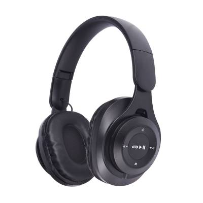 Zore M6 Plus Ayarlanabilir ve Katlanabilir Kulak Üstü Bluetooth Kulaklık Siyah