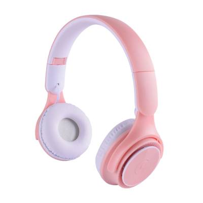 Zore M6 Pro Adjustable and Foldable Over-Ear Bluetooth Headset Pink