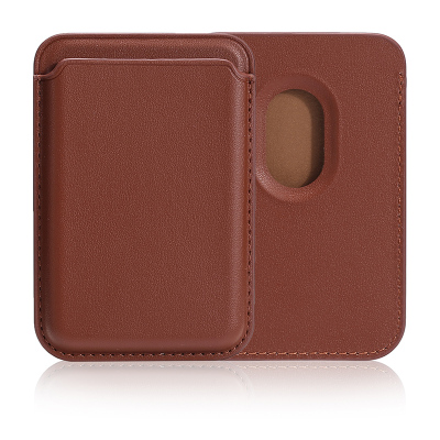 Zore Magnetic Cardsafe Card Holder Brown