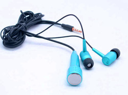 Zore Matte with Microphone Karaoke Headphone Light Blue