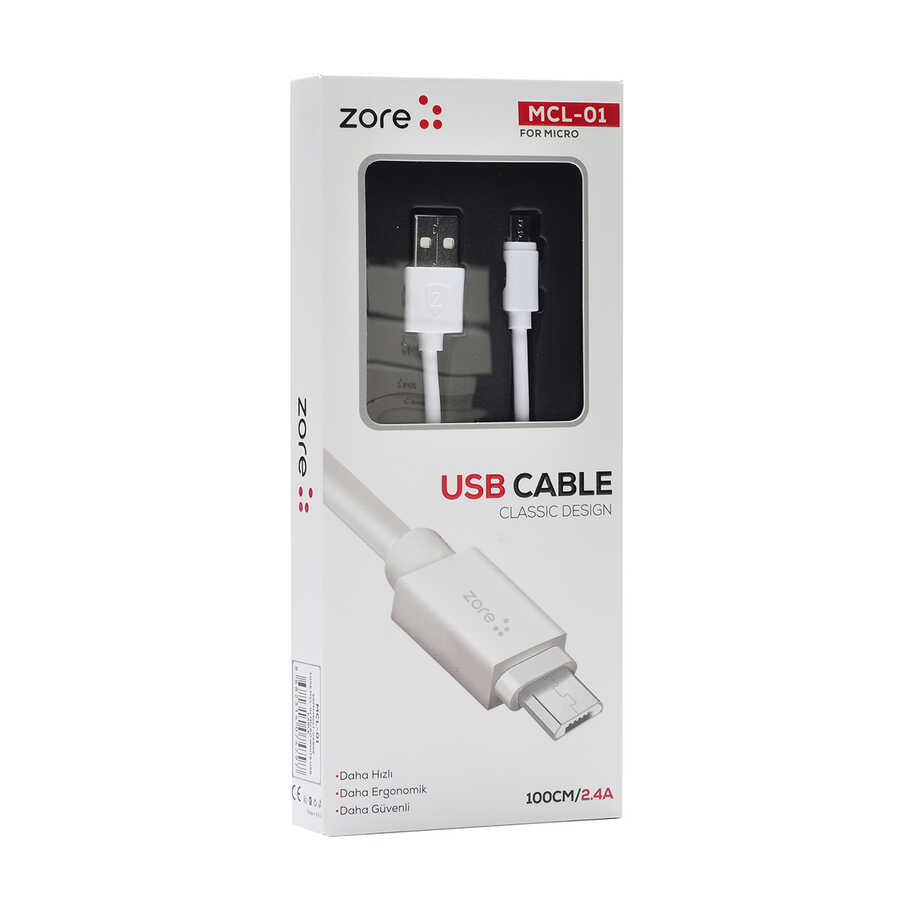 Zore MCL-01 Micro Usb Kablo - 1