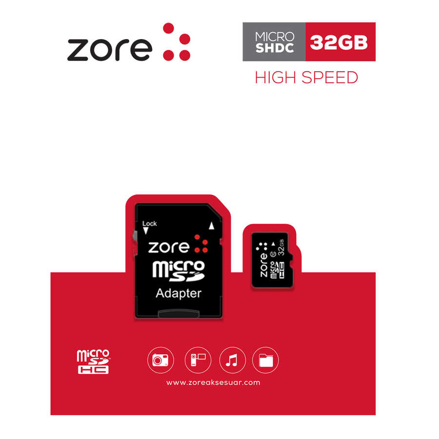 Zore Micro SD Memory Card 32GB - 1