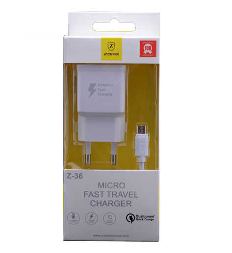 Zore Micro Usb Fast Travel Set Z-36 - 1