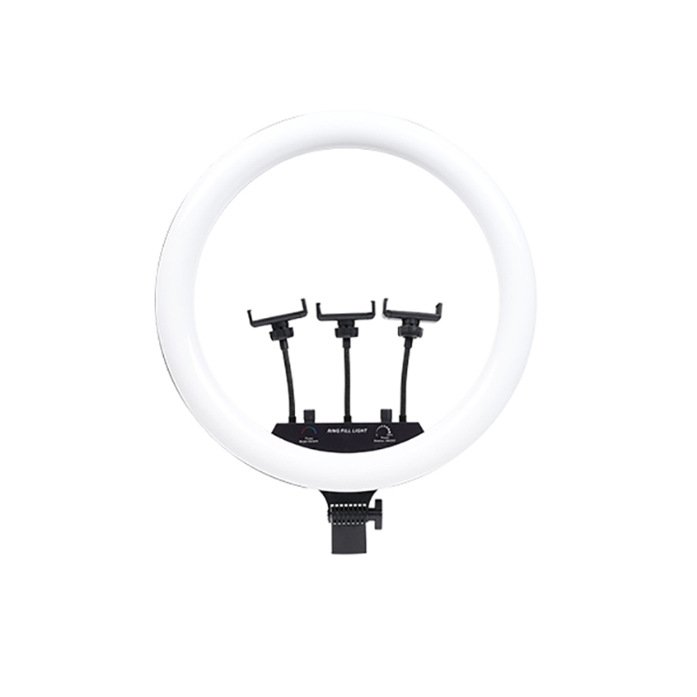 Zore MJ-18 Uzaktan Kumandalı 45cm Işıklı Telefon Tutucu Ring Light - 1