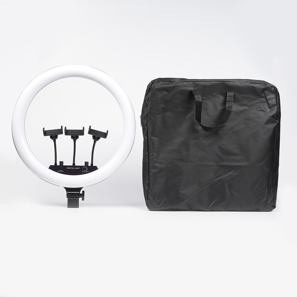 Zore MJ-56 Uzaktan Kumandalı 21 inç Işıklı Telefon Tutucu Ring Light - 6