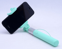Zore Monopad Selfie Stick Cable Green