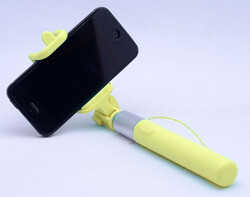 Zore Monopad Selfie Stick Cable Yellow