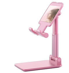 Zore MS-11 Tablet Phone Stand Pink