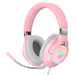 Zore Onikuma K15 Player Headphone 3.5mm Pink
