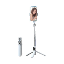 Zore P60 Plus Multifunctional Selfie Stick White