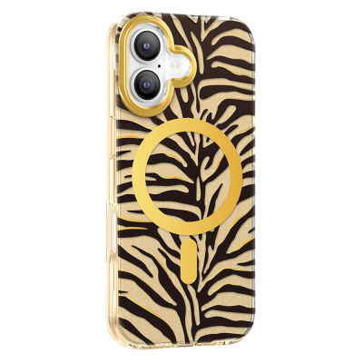 Zore Paris Veyro TPU Case for Apple iPhone 17 with M-Safe Charging Support Gold