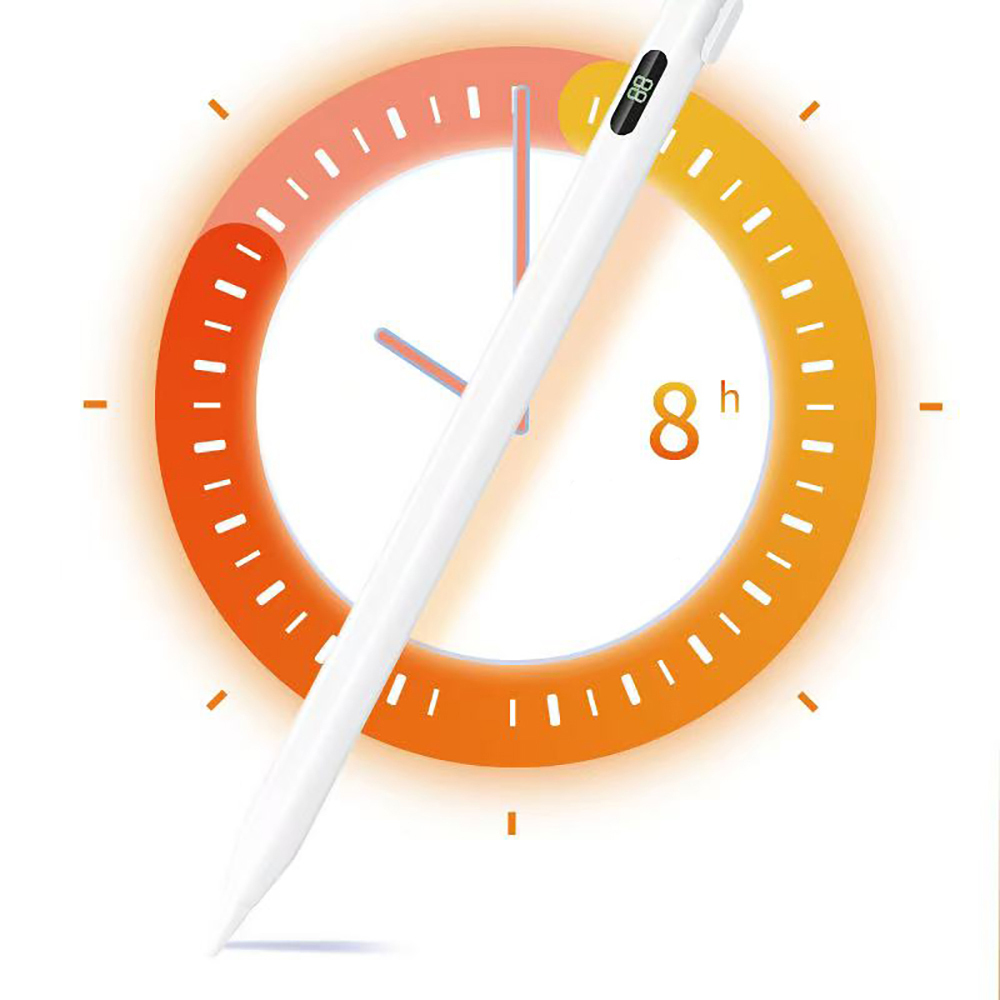 Zore Pencil 18 Stylus Universal Dijital Led Göstergeli Dokunmatik Tablet Kalemi - 3