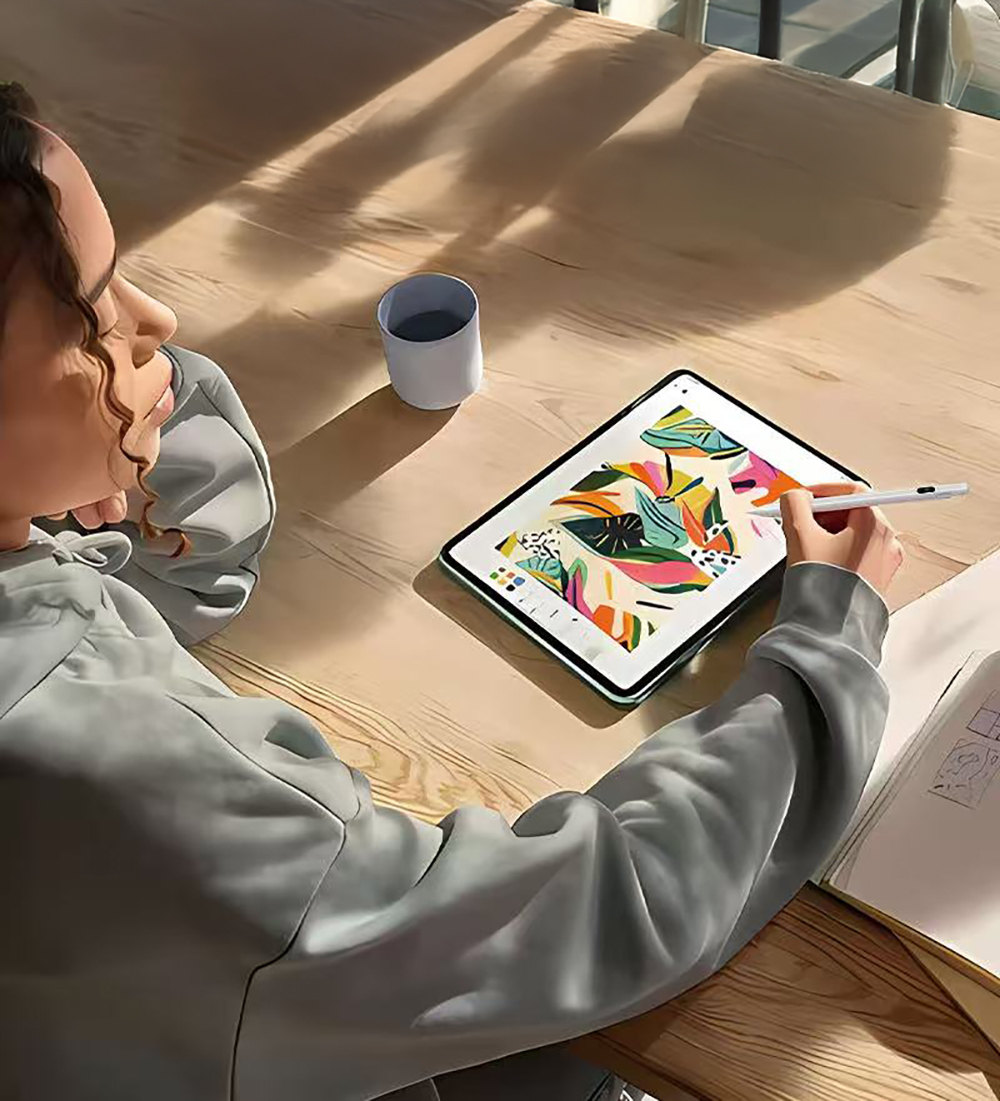 Zore Pencil 18 Stylus Universal Dijital Led Göstergeli Dokunmatik Tablet Kalemi - 7