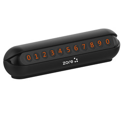 Zore PN-01 Car Park Numerator Black