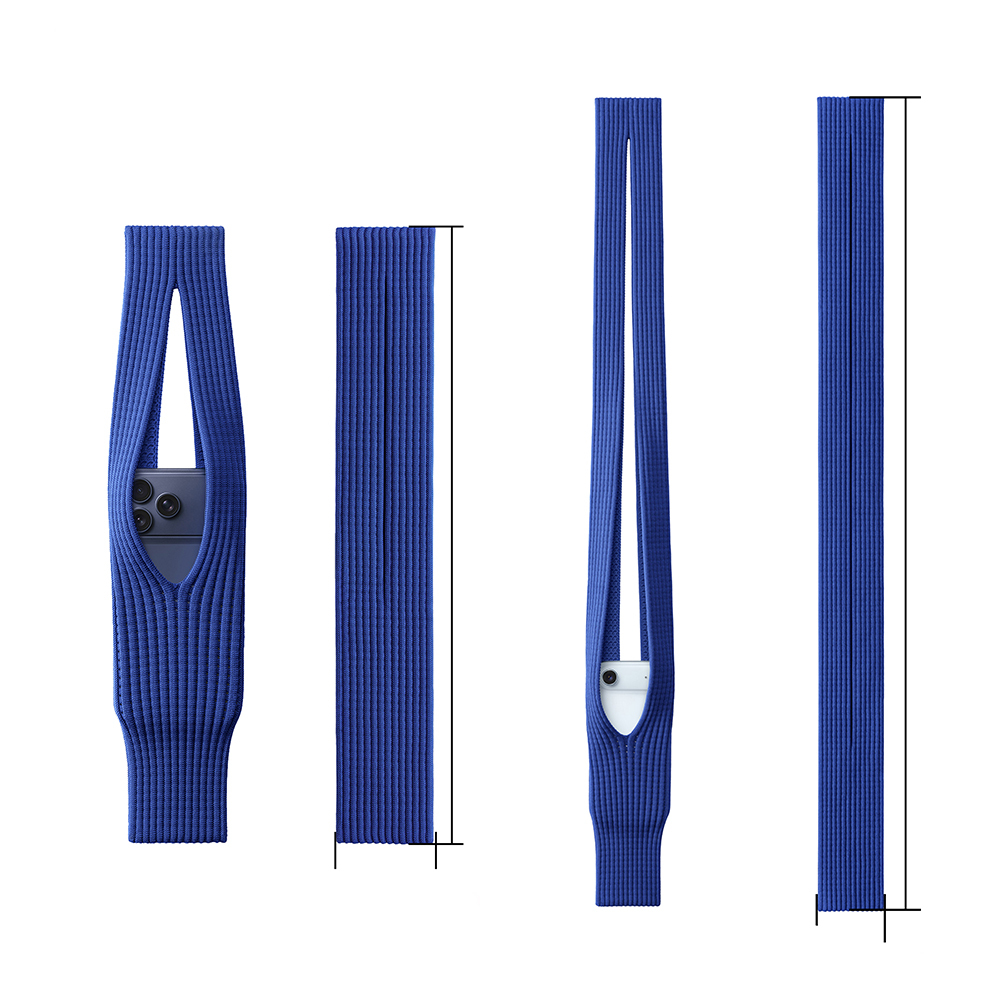 Zore Pocket Örgülü Cep Telefonu Taşıma Askısı - 13