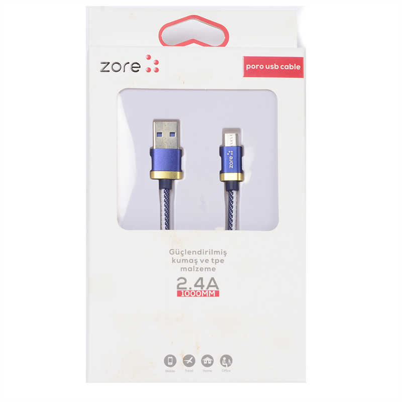 Zore Poro Micro Usb Kablo 1M - 11