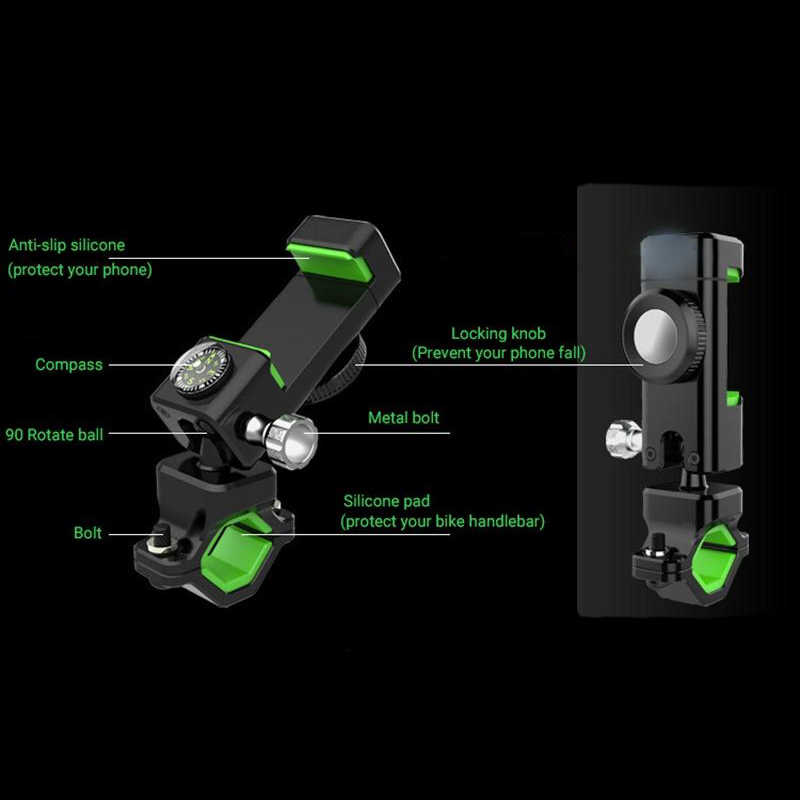 Zore Q003 Bisiklet Telefon Tutucu - 5