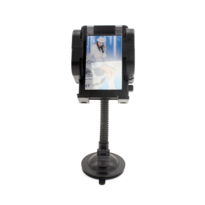 Zore RG-06 Car Phone Holder 360 Degree Rotating Head Suction Cup Design Black
