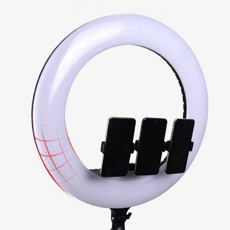 Zore RL-21 Işıklı Telefon Tutucu Ring Light - 1