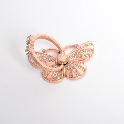 Zore RNG-12 Ring Phone Ring Holder Apparatus Rose Gold