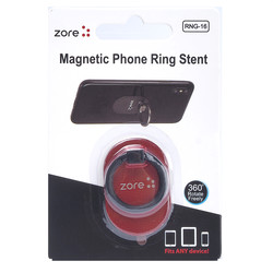 Zore RNG-16 Ring Phone Ring Holder Apparatus Red