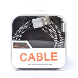 Zore Rope Lightning Usb Cable White