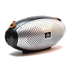 Zore Rugby Mini 1 Plus Bluetooth Speaker Hoparlör Gümüş