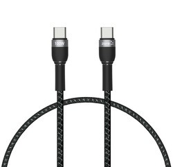 Zore Shira Series Type-c to Type-c PD Cable 30 Cm Black