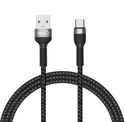 Zore Shira Series Type-c Usb Cable 1 Meter Black