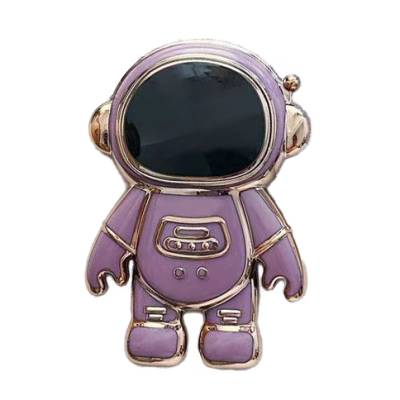 Zore Space Astronaut Figured Cell Phone Stand Lila