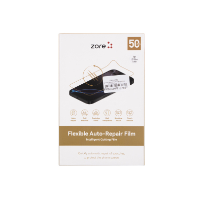 Zore Special Edition EPU Auto-Repair Clear Ekran Koruyucu 196mmx125mm 50 Adet Şeffaf