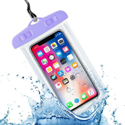 Zore Standart Boy Su Geçirmez Üniversal Kılıf Mor