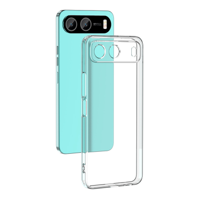 Zore Super Silicone Case for Infinix Hot 60i 5G Şeffaf