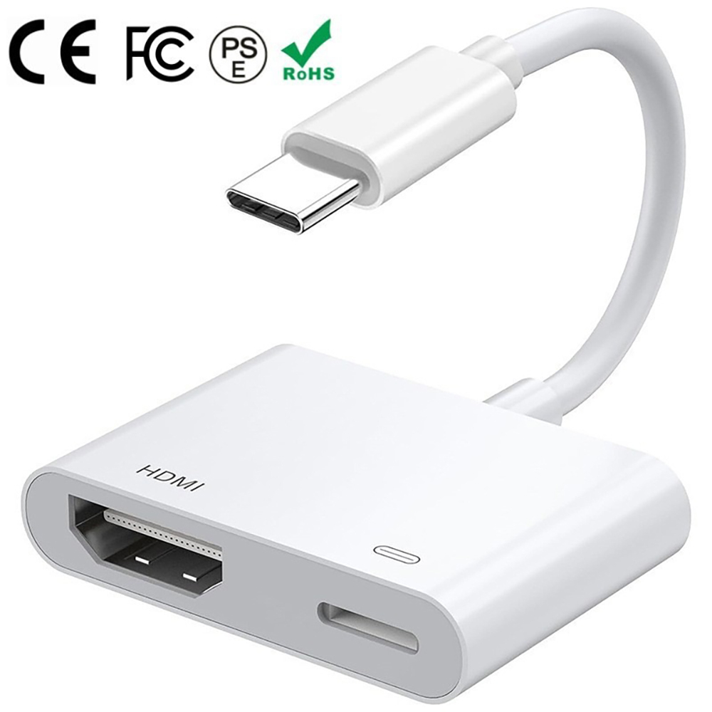 Zore Type-C to Type-C PD100W + HDMI 4K@30Hz 2in1 Adapter - 11