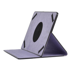 Zore Unik Universal 10 inch Rotatable Stand Case Purple