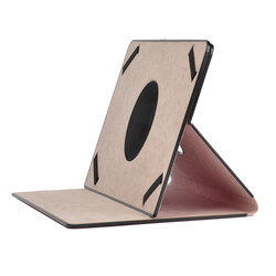 Zore Unik Universal 11 inch Rotatable Stand Case Rose Gold
