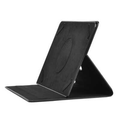 Zore Unik Universal 12 Inch Rotatable Stand Case Black