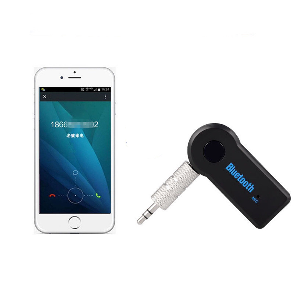 Zore Wireless Audio Receiver Bluetooth Adapter with Aux Input - 9