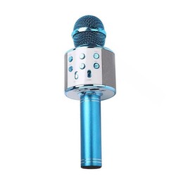 Zore WS-858 Karaoke Mikrofon Mavi