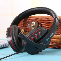 Zore X6 Player Headphone 3.5mm Black-Red