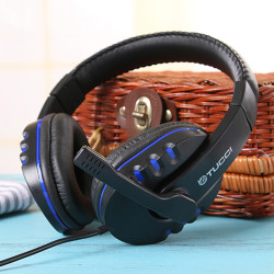 Zore X6 Player Headphone 3.5mm Black-Blue