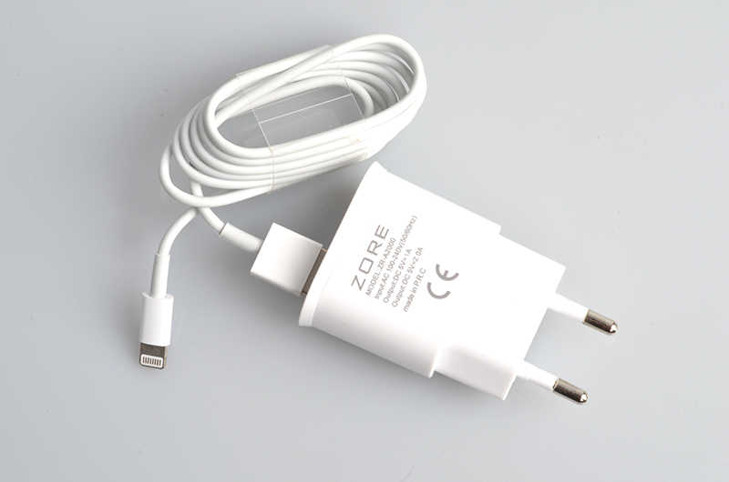 Zore ZR-A2000 2 Usb li Lightning Ev Şarj Seti - 1