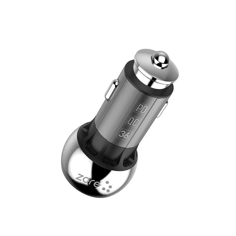 Zore ZR-C1 Micro 2 in 1 Car Charger Set - 4