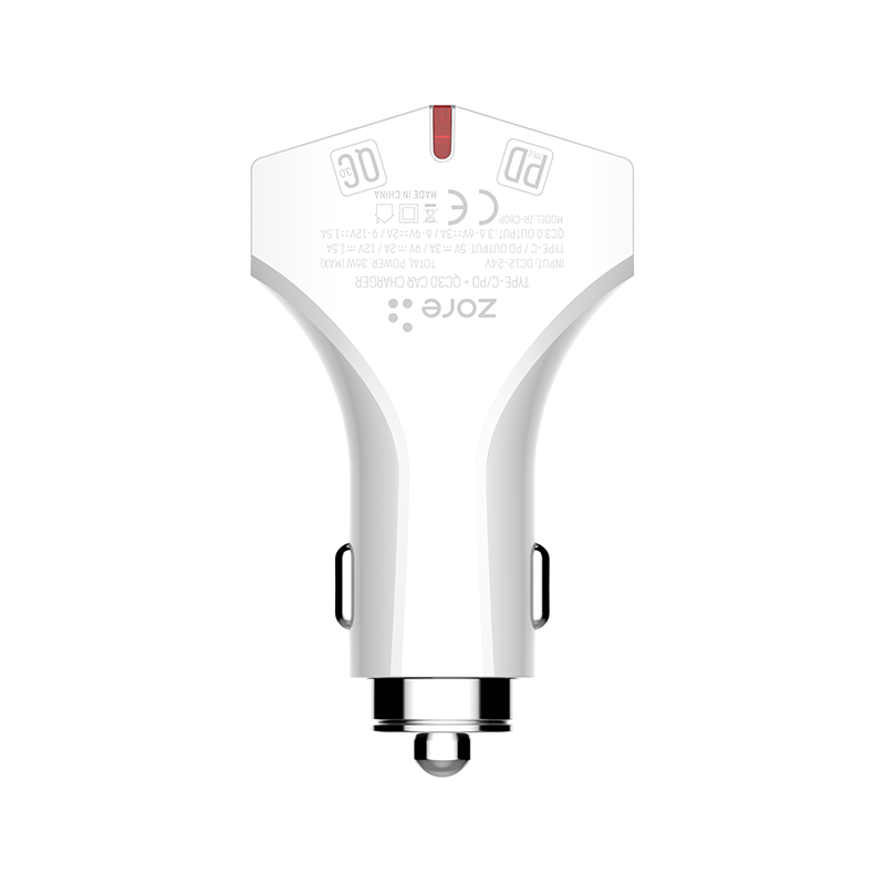 Zore ZR-C60P Lightning 2 in 1 Araç Şarj Seti - 2